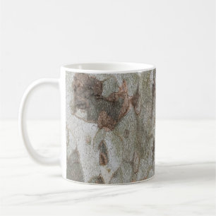 Caneca De Café Camuflagem de árvore planificada parece padrão do 