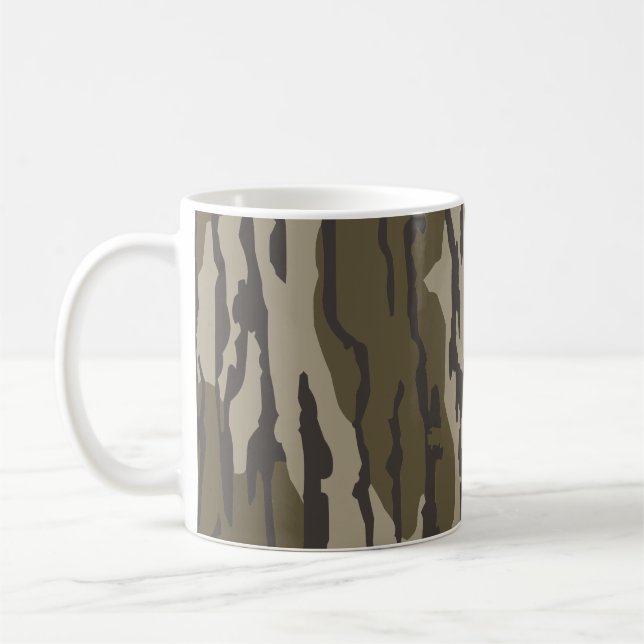 Caneca De Café Camuflagem de Bottomland Camo Old School (Esquerda)