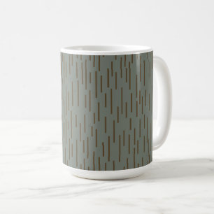 Caneca De Café Camuflagem de Gota de Chuva Strichtarn Padrão de C