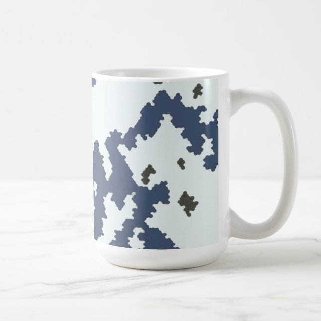 Caneca De Café Camuflagem de inverno (Direita)