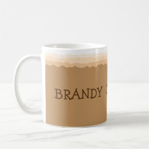 Caneca De Café Camuflagem do Café Secreto Brandy