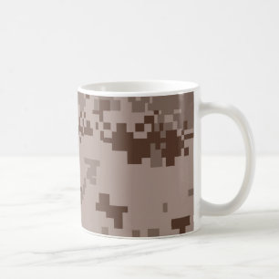 Caneca De Café Camuflagem do Deserto Marpat da Companhia Marítim