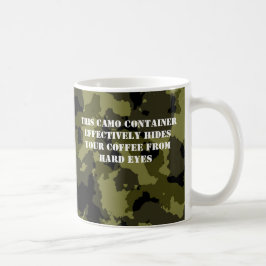 Caneca De Café Camuflagem Estilo Militar Contentor de Café