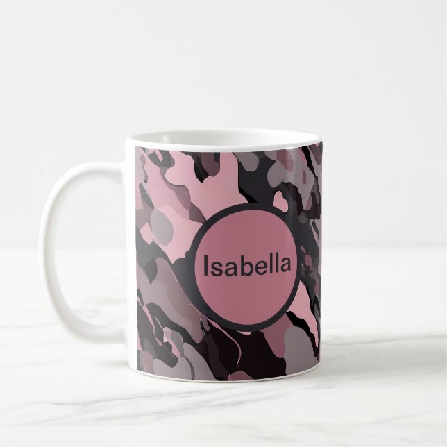 Caneca de Café Camuflagem Fusão (Esquerda)