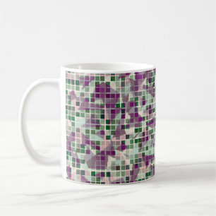 Caneca De Café Camuflagem sem igual. O primeiro plano