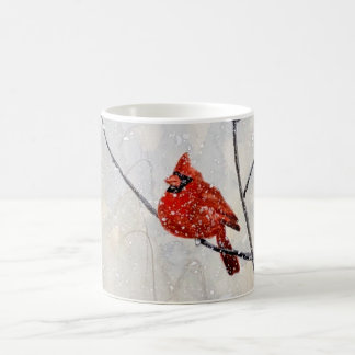 Caneca De Café Cana d'água pintada Cardeal Mug