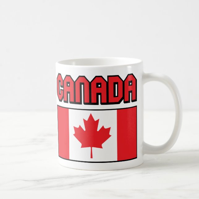 Caneca De Café Canadá (Direita)