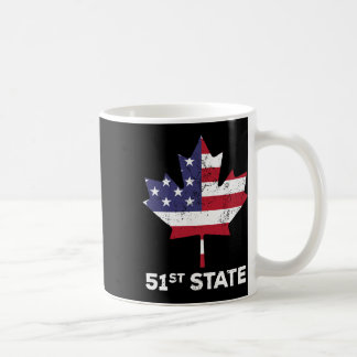 Caneca De Café Canadá 51º Estado Unidos Engraçado Presidente Cota