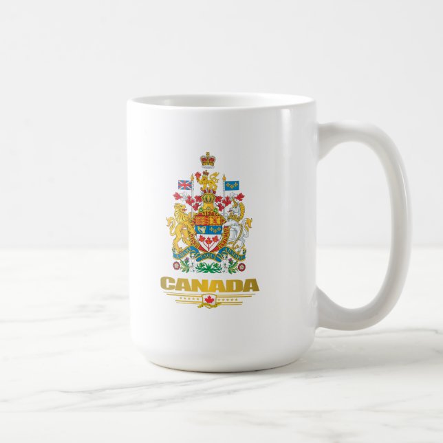 Caneca De Café Canadá COA (Direita)