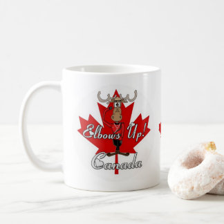 Caneca De Café Canadá e cotovelos