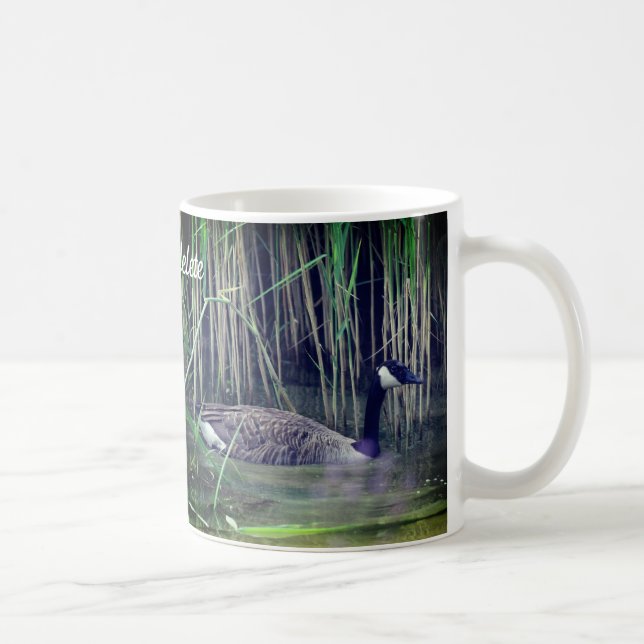 Caneca De Café Canadá Goose 2 Nature Personalizado (Direita)