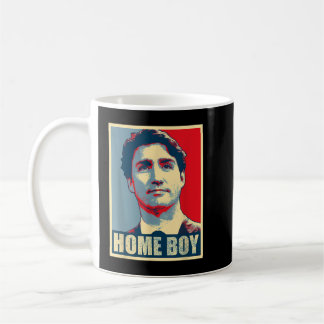 Caneca De Café Canadá Home Boy Justin Trudeau