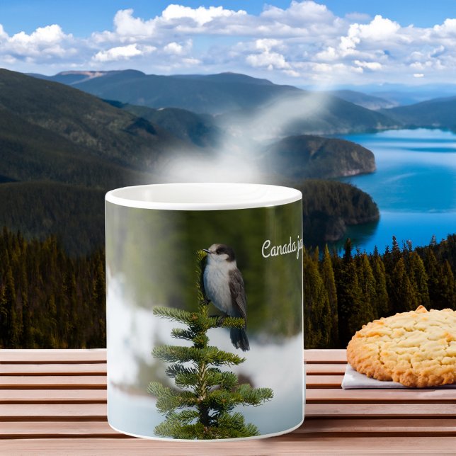 Caneca De Café Canada Jay (Criador carregado)