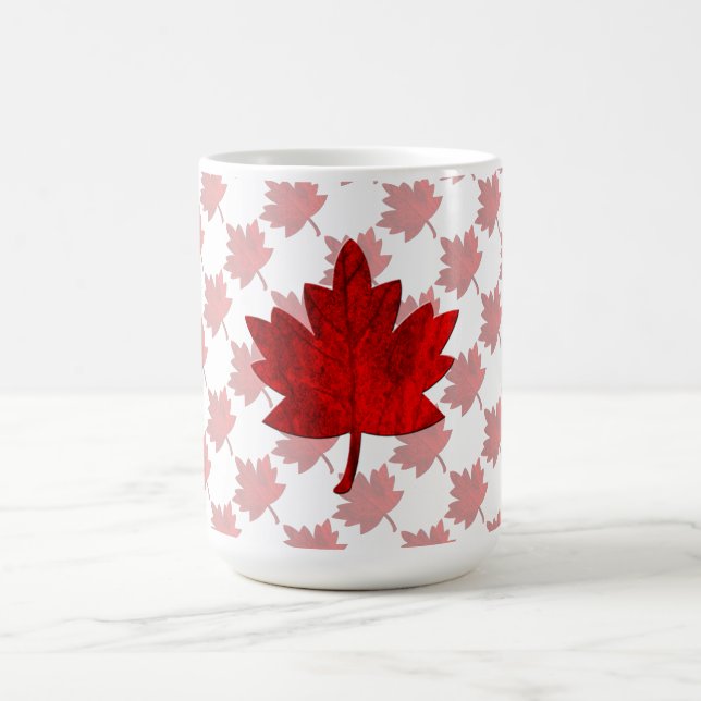 Caneca De Café Canada-Maple Leaf por Shirley Taylor (Centro)