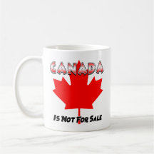 Canadá Não É Para Venda De Mug