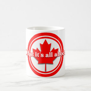 Caneca De Café Canadá - O que é tudo de mais