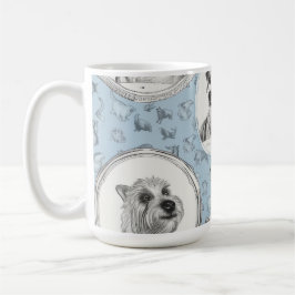 Caneca De Café Canais e Canetas Canino