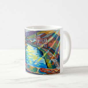 Caneca De Café Canal de Rochdale Sowerby Bridge