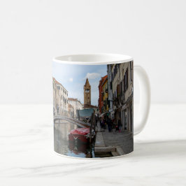 Caneca De Café Canal encantador de Cannaregio Veneza Itália
