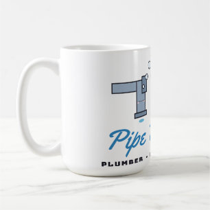 Caneca De Café Canalizador Sonhador Chave de Cana Mug
