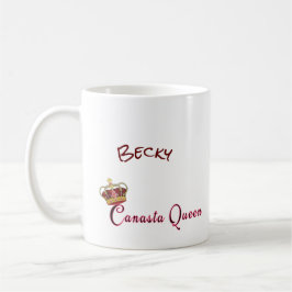 Caneca De Café Canasta Queen 3 Mug