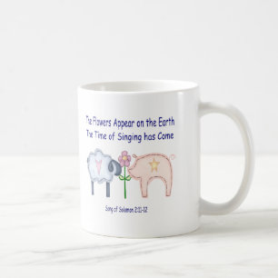 Caneca De Café Canção Cristã da Escritura Salomão