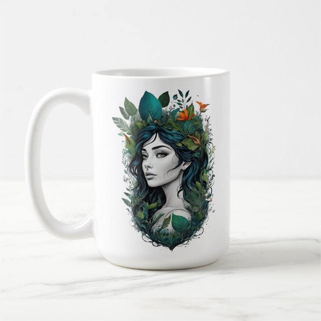 Caneca De Café canção da floresta (Esquerda)