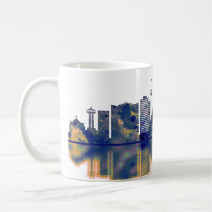 Caneca De Café Cancelar Skyline
