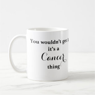Caneca De Café Cancer Astrologia Zodiac Engraçado