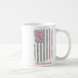 Caneca De Café Cancer Breve Camisas Bandeira Americana Cancer A