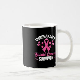 Caneca De Café Cancer da Mama Consciência do cancer Inseparável