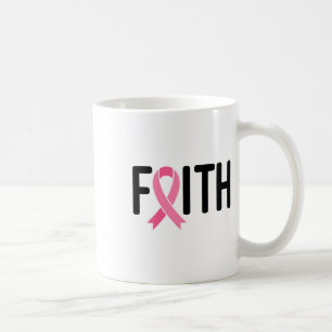 Caneca De Café Câncer da mama Fita Rosa Fita Cancer da mama
