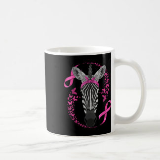 Caneca De Café Cancer de Bandana Rosa para a Consciência do Cance