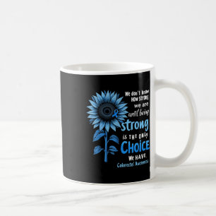Caneca De Café Câncer de Cólon Conscientização Câncer Colorretal