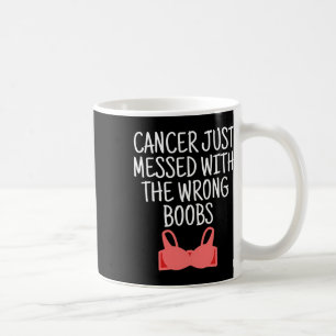 Caneca De Café Cancer De Consciência Do Cancer Da Mama Mensado Co