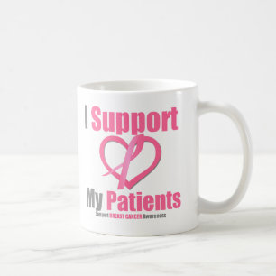 Caneca De Café Cancer De Mama Apoio Os Meus Doentes