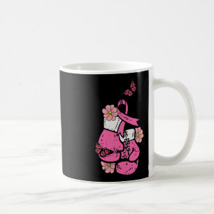 Caneca De Café Cancer de Mama Boxando Fita Rosa Sensibilização Fi