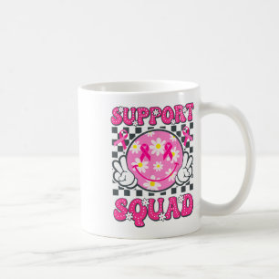 Caneca De Café Cancer de Mama de Suporte ao Guerreiro de Cancer M