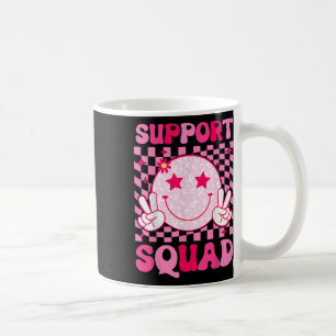 Caneca De Café Cancer de Mama de Suporte ao Guerreiro de Cancer M