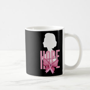 Caneca De Café Cancer de Mama de Suporte Rosa de Consciência do C