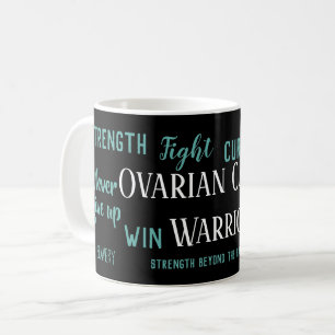 Caneca De Café Câncer de ovário Warrior