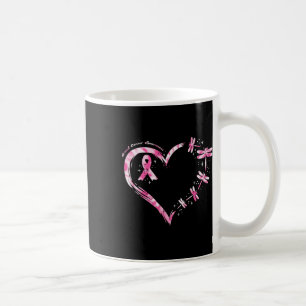 Caneca De Café Cancer Dragões Cardíacos Sensibilização Mulheres H