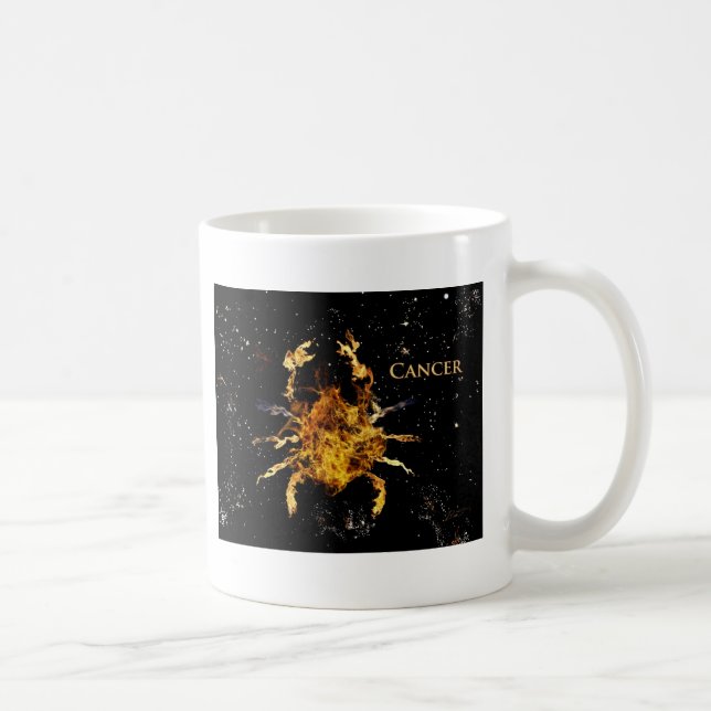 Caneca De Café Cancer o caranguejo (Direita)
