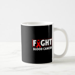 Caneca De Café Cancer Sanguíneo - Luta contra a Consciência dos C