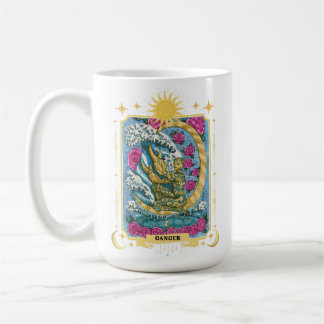 Caneca De Café Cancer - Símbolo Zodiac 15 oz