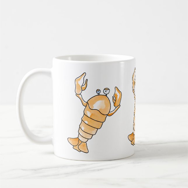 Caneca De Café Cancer Zodiac (Esquerda)