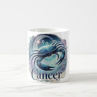 Caneca De Café Cancer Zodiac Mug - Dreamy & Celestial Design ♋ 🌙