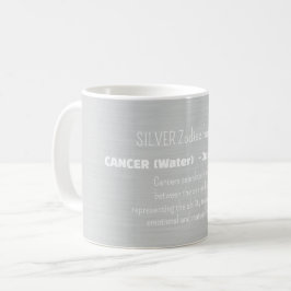 Caneca De Café CANCER Zodiac Sign Personality Traits