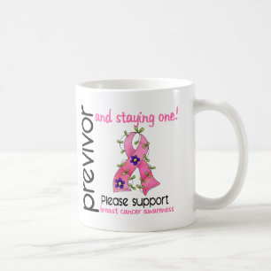 Caneca De Café Cancro da mama de Previvor 9
