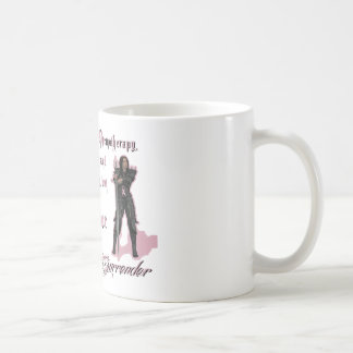 Caneca De Café Cancro da mama - eu nunca render-me-ei